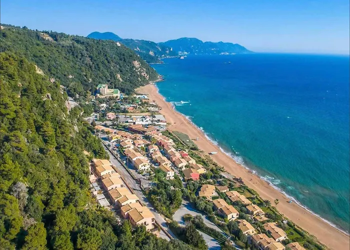 Seafront Calista Beach House With Garden