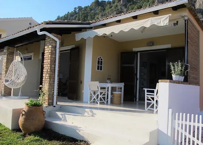 Seafront Calista Beach House With Garden